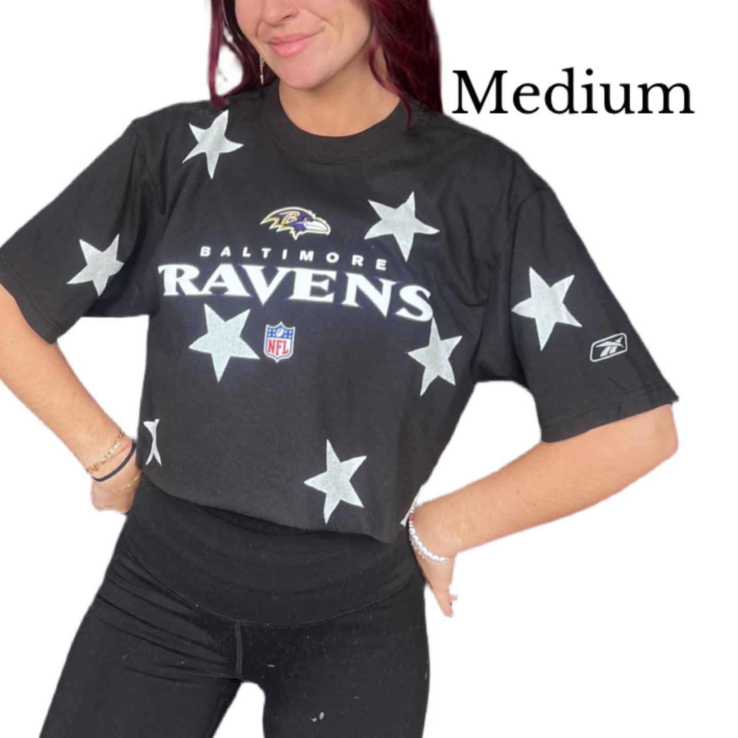 Baltimore Ravens star tee