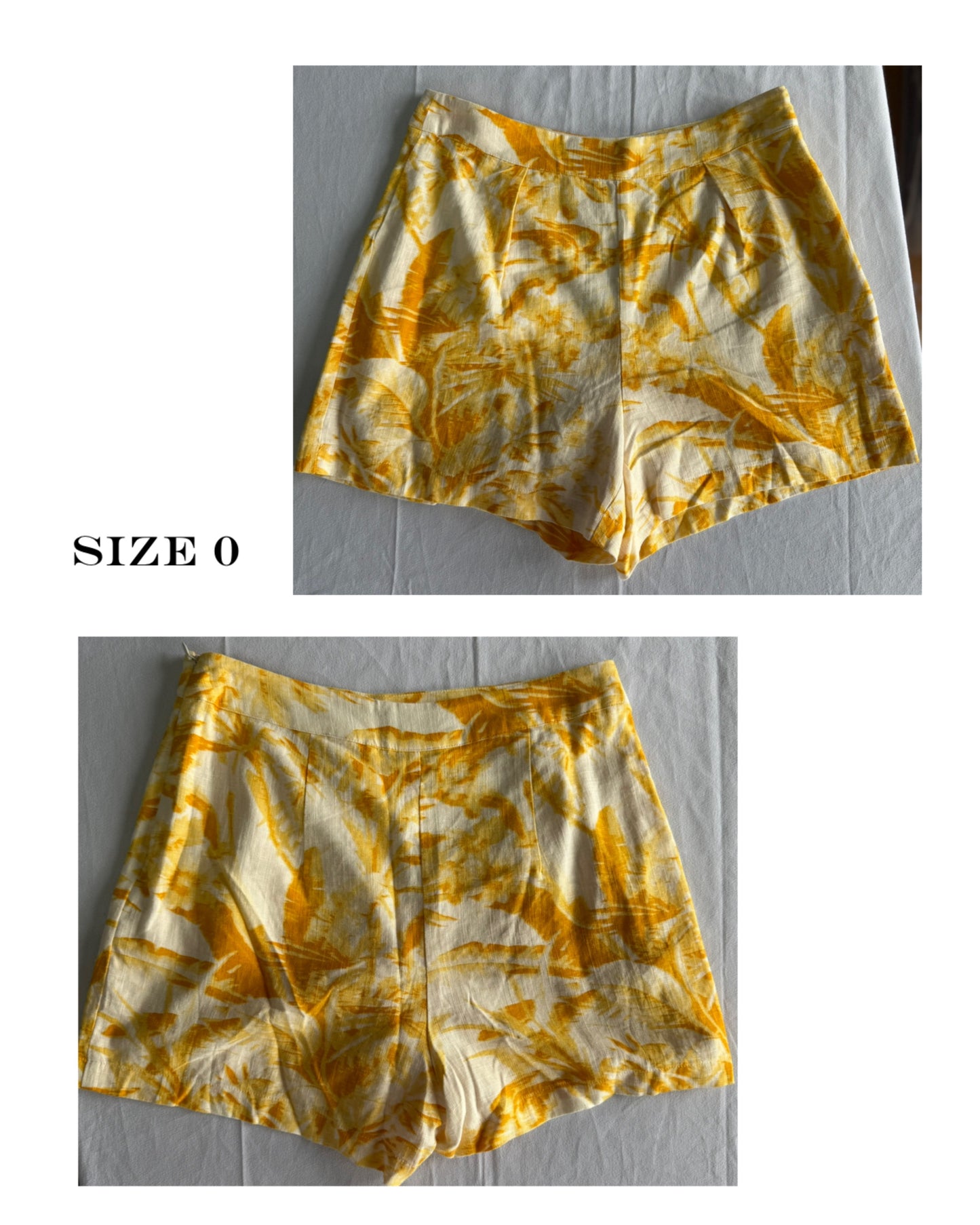 Yellow Express shorts