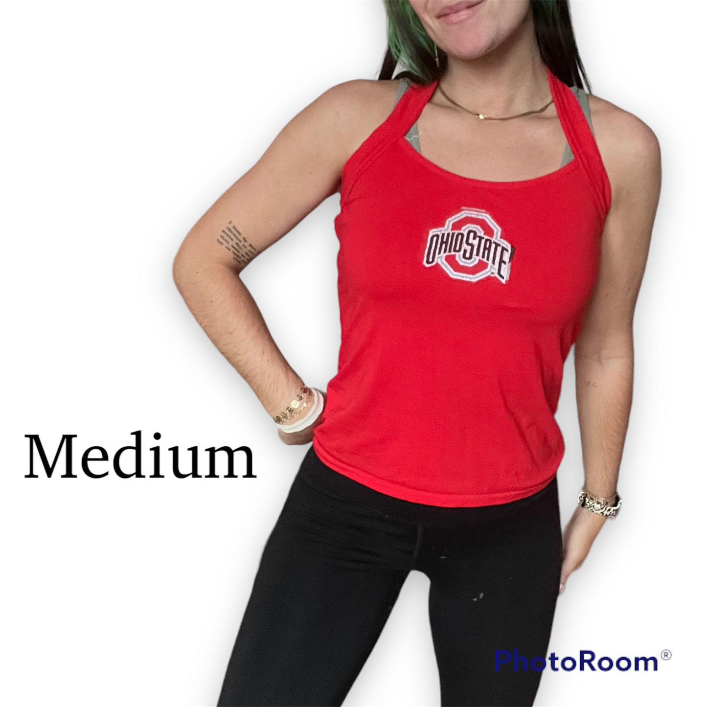 Ohio State halter top