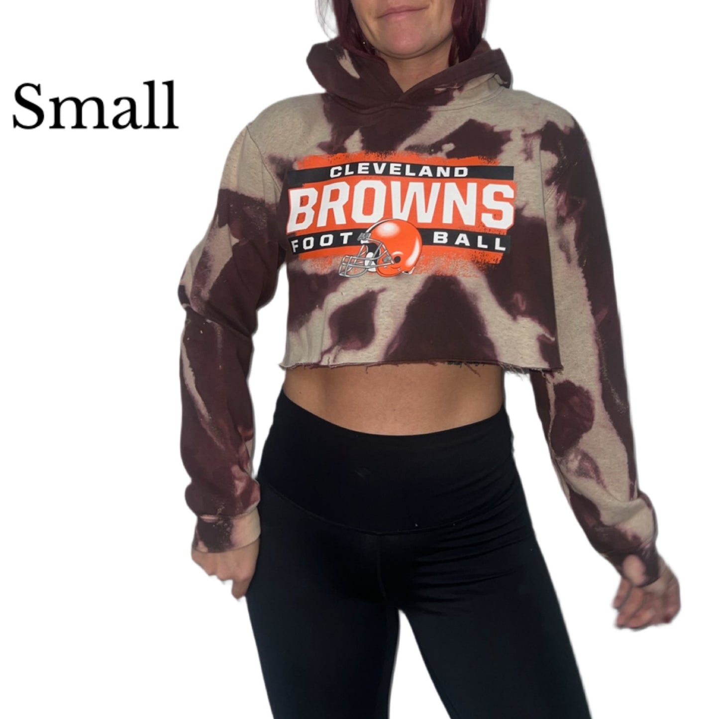 Browns cropped hoodie