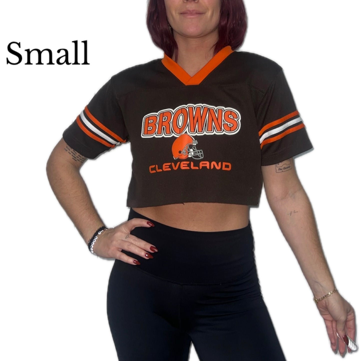 Browns crop jersey