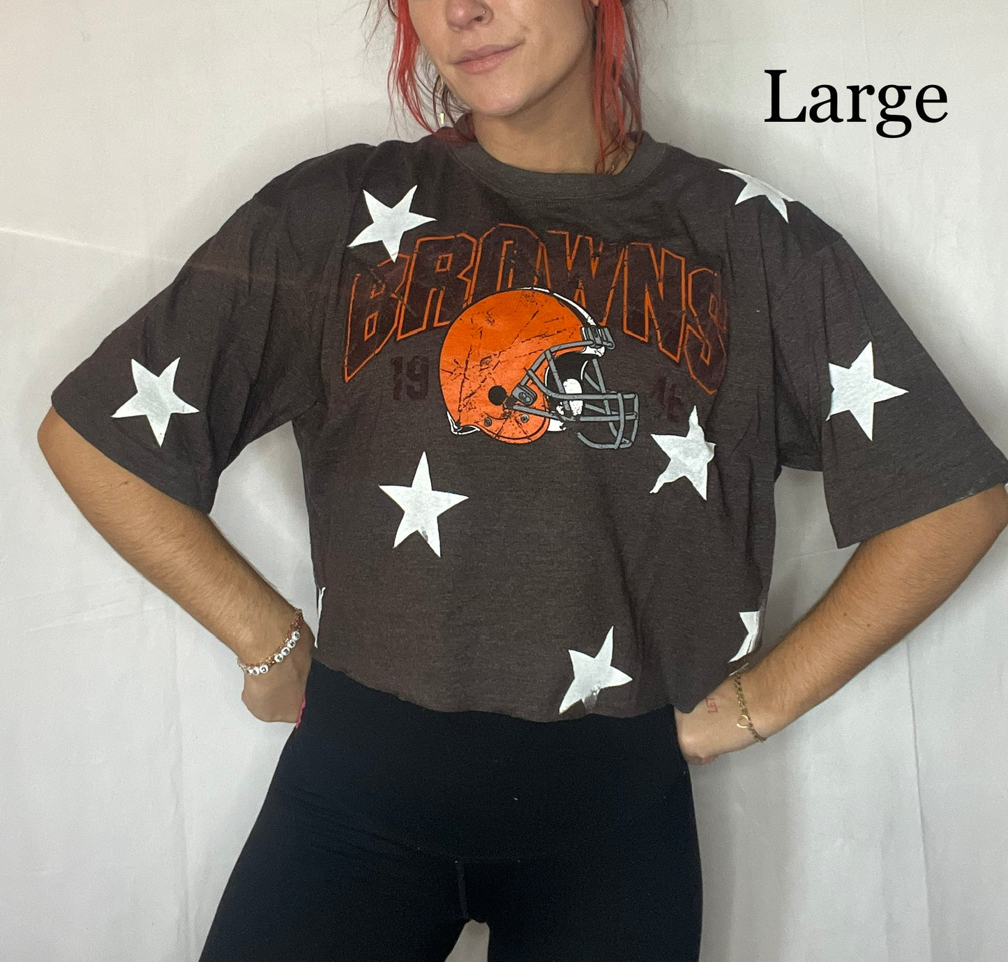 Cleveland Browns star tee
