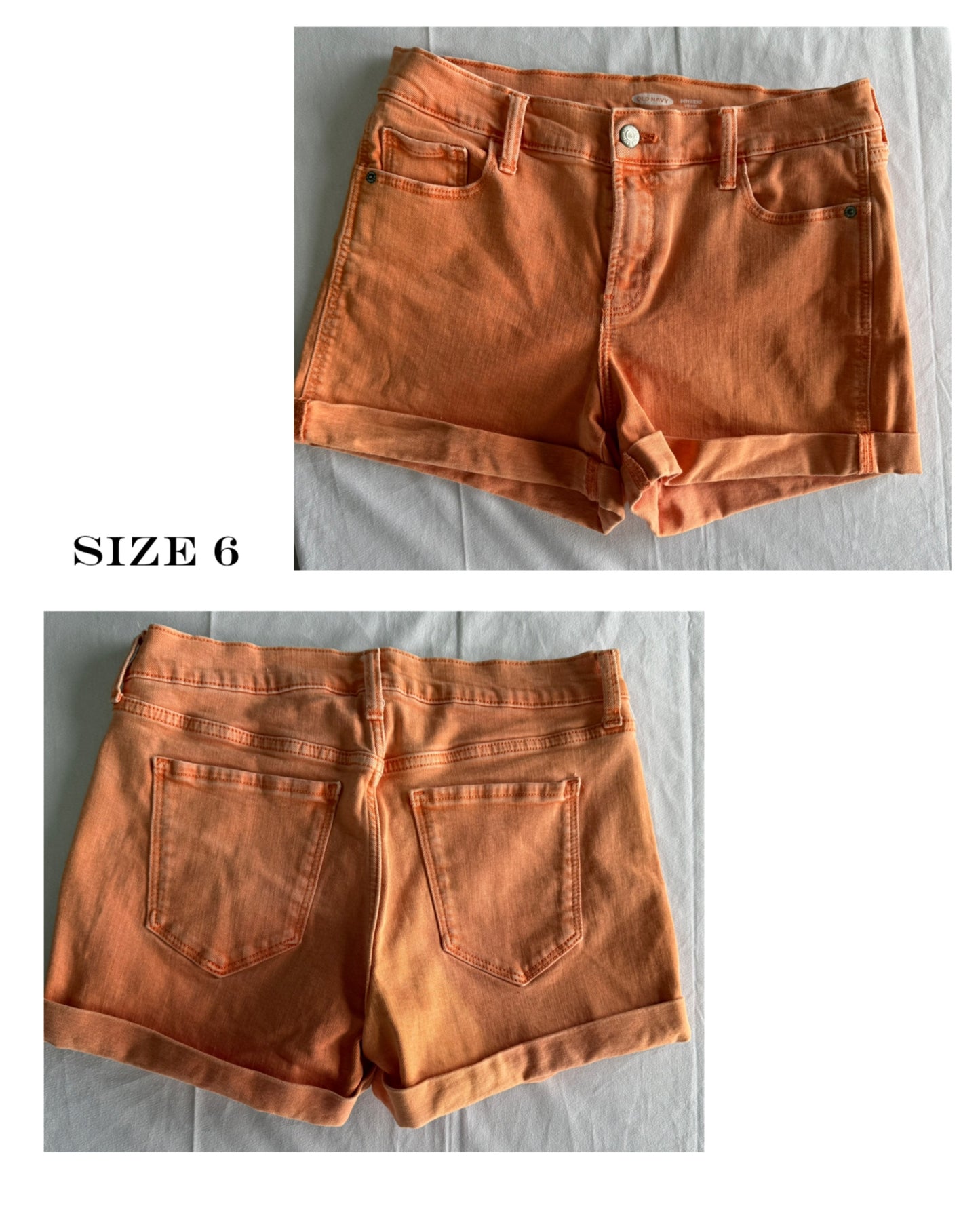 Orange shorts - Old Navy