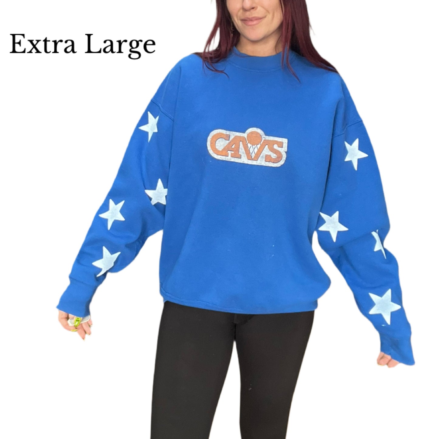 Cavs star sleeve sweater