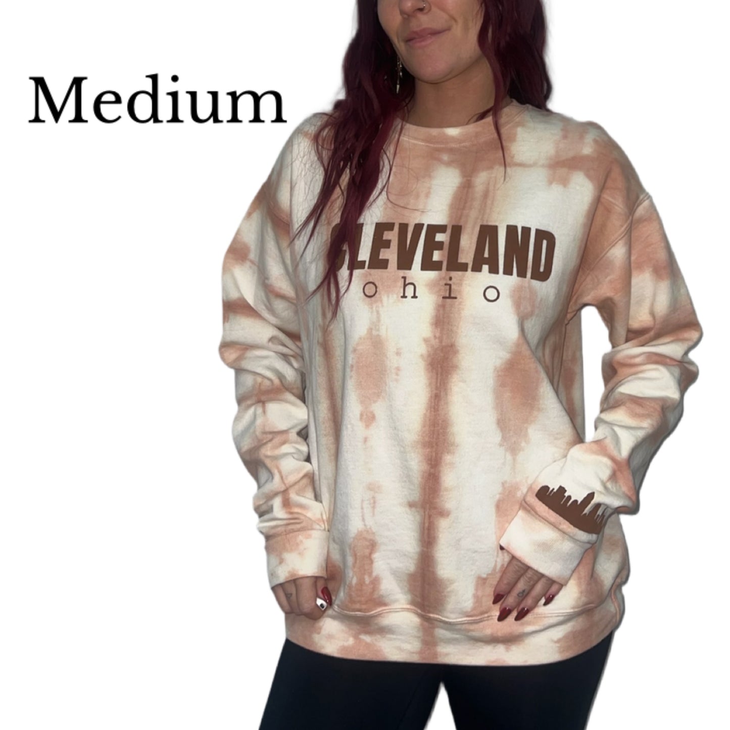 Cleveland skyline sweater