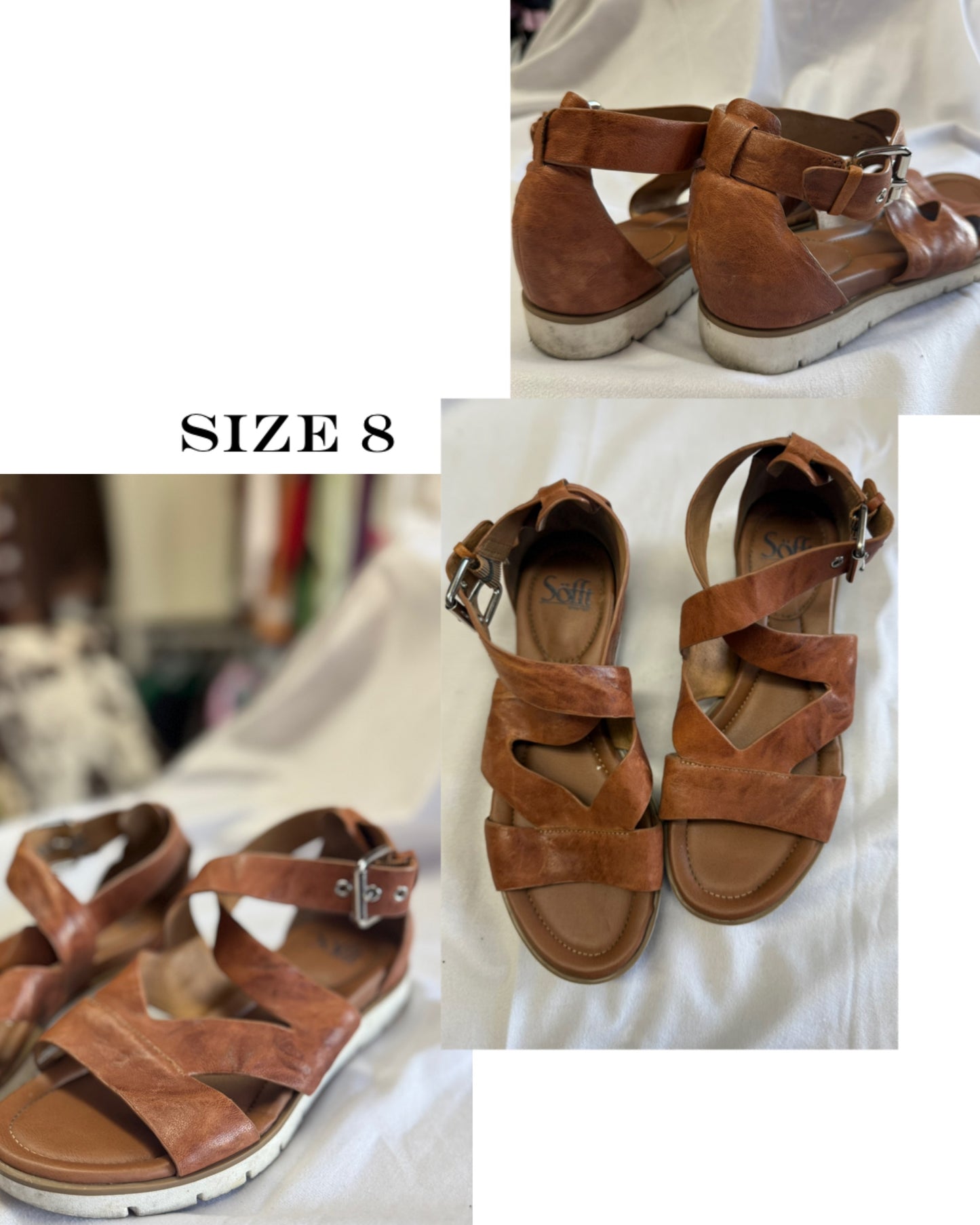 Brown sandals