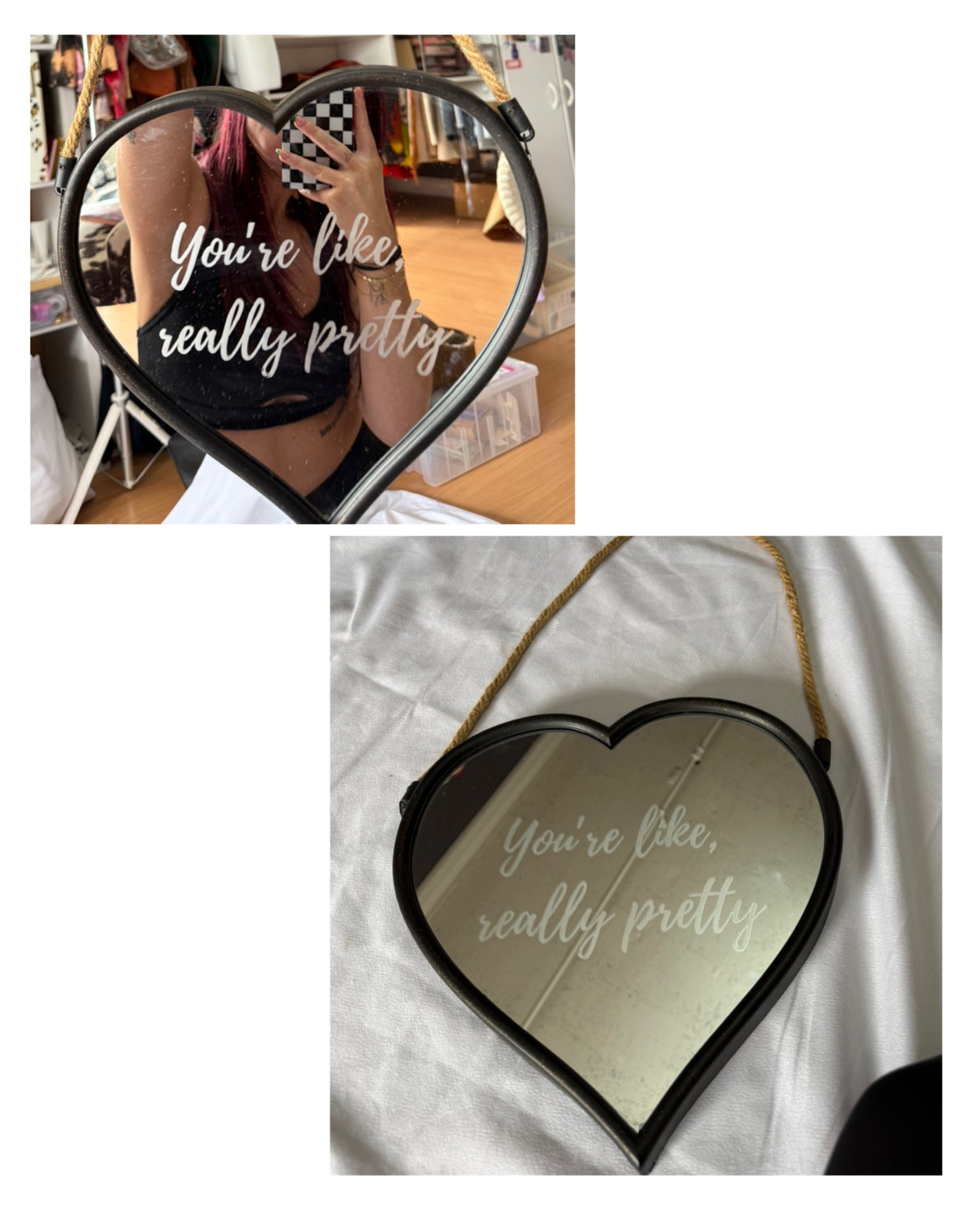 You’re like, really pretty mirror
