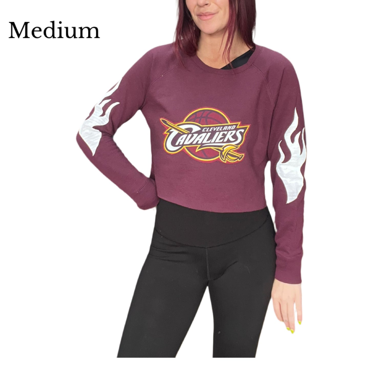 Cavs flame sweater