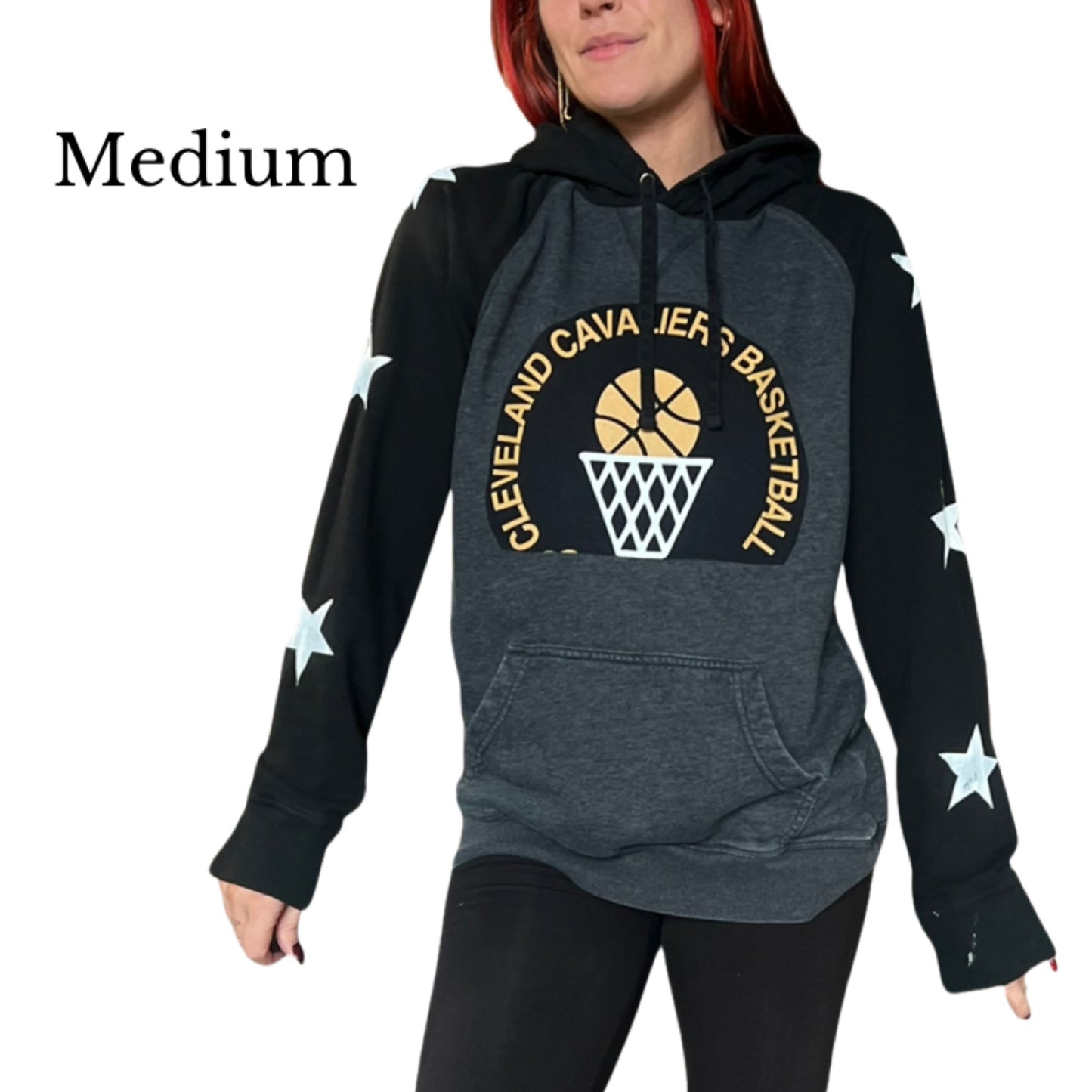 Cavs star sleeve hoodie