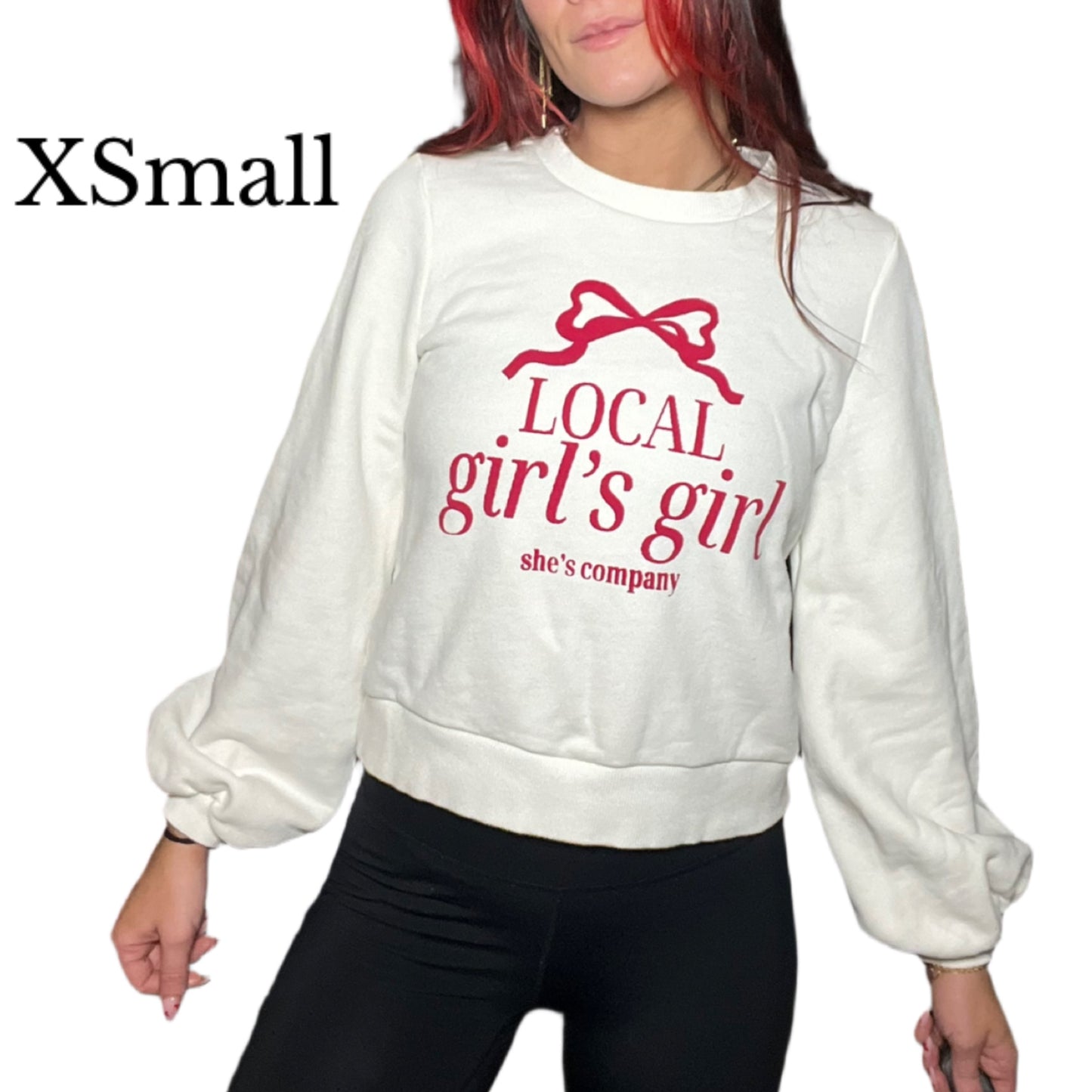 Local girls girl sweater