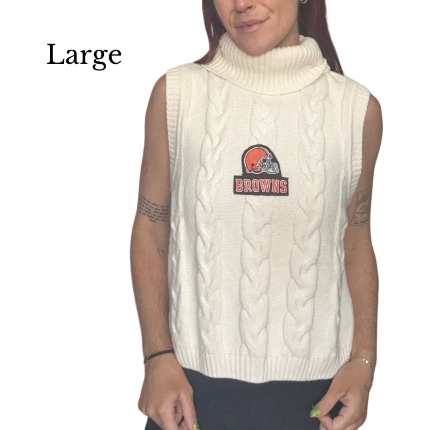 Browns turtle neck