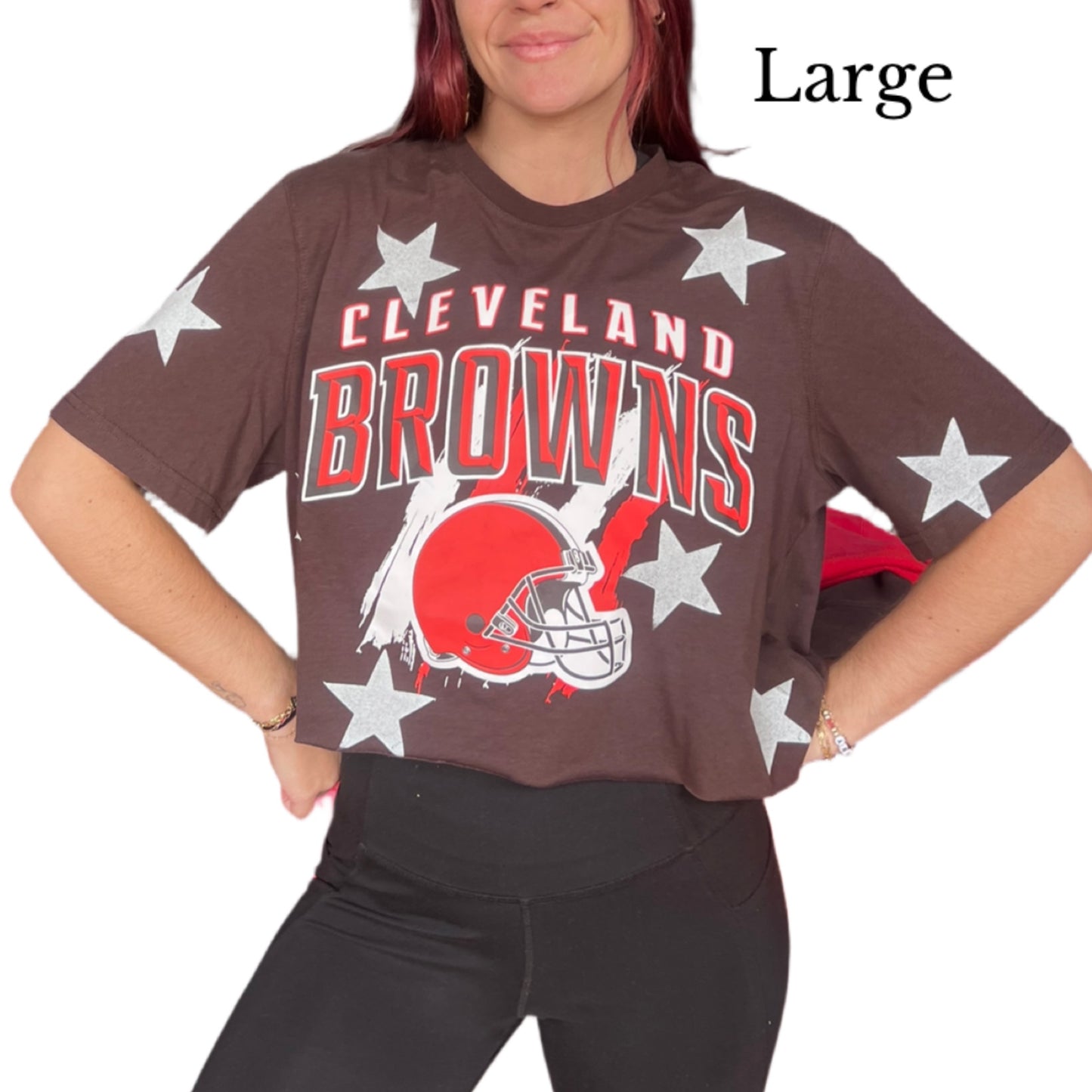 Cleveland Browns star tee