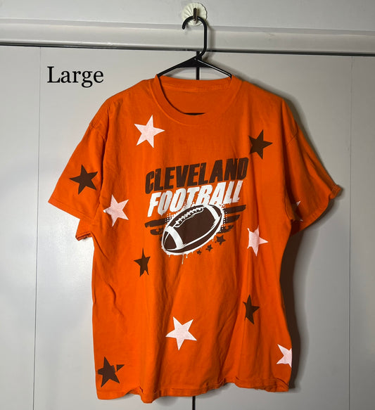 Cleveland football star tee