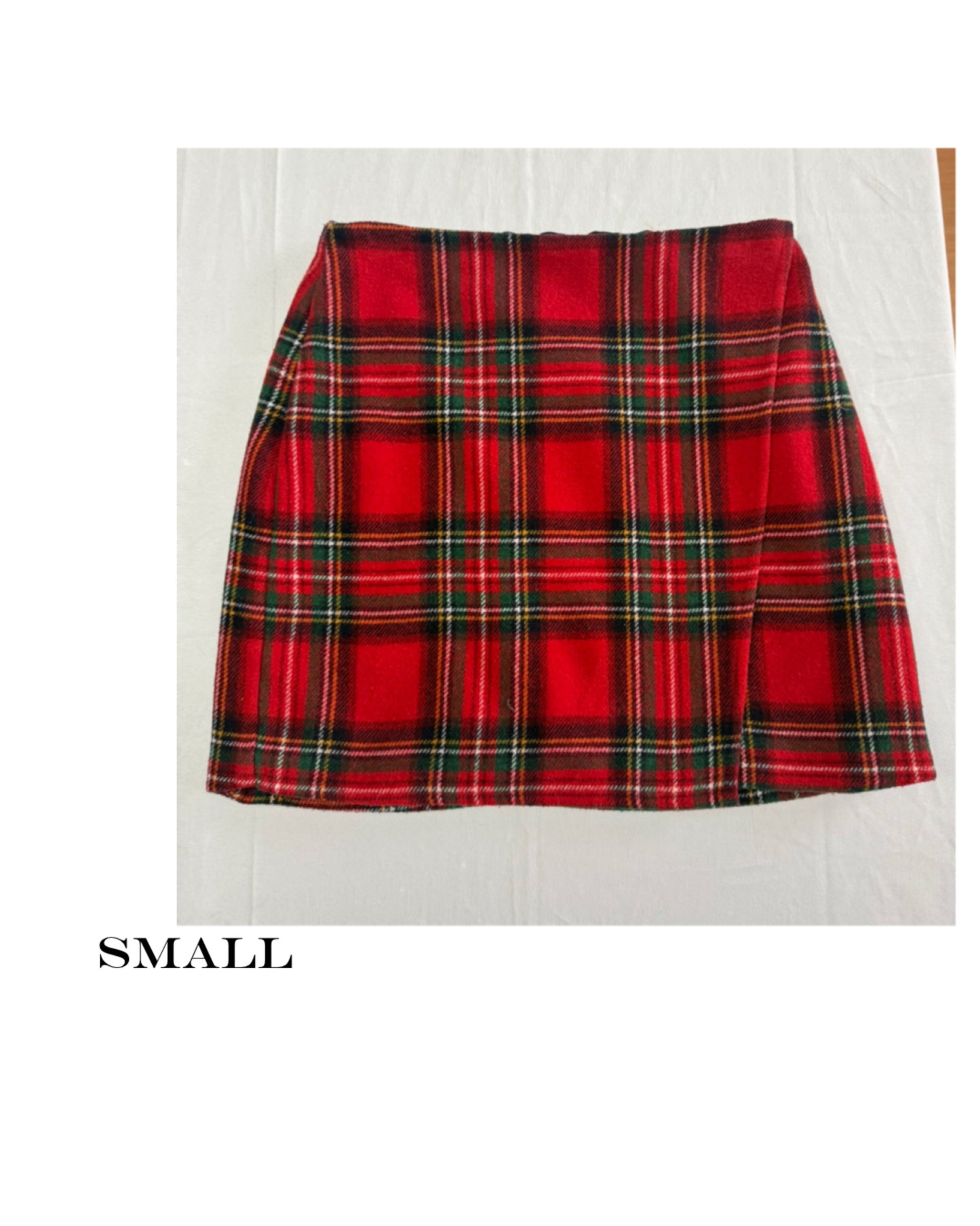 Plaid skirt