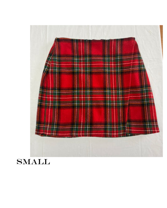 Plaid skirt