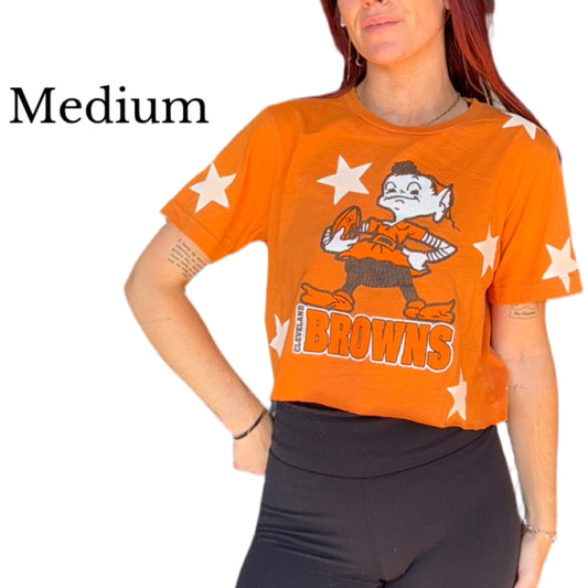 Browns star tee