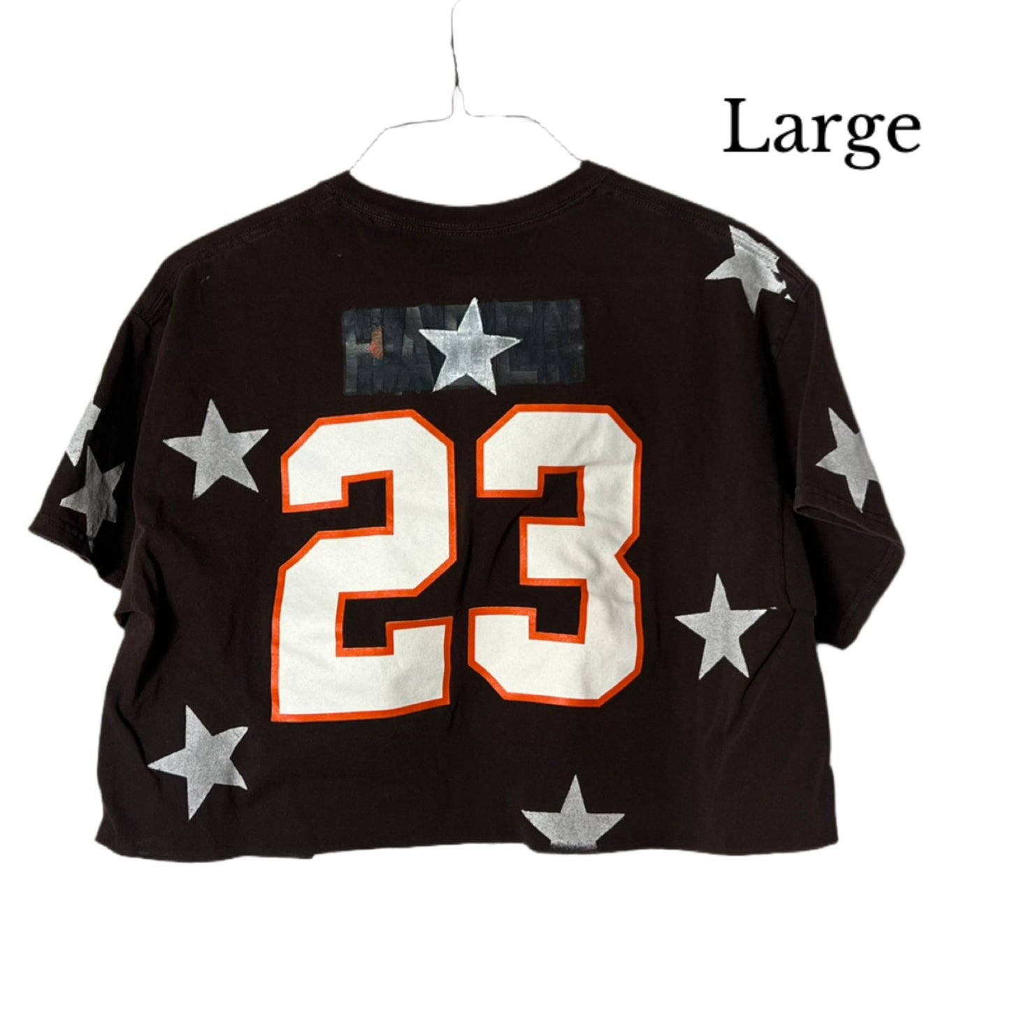 Browns star crop top