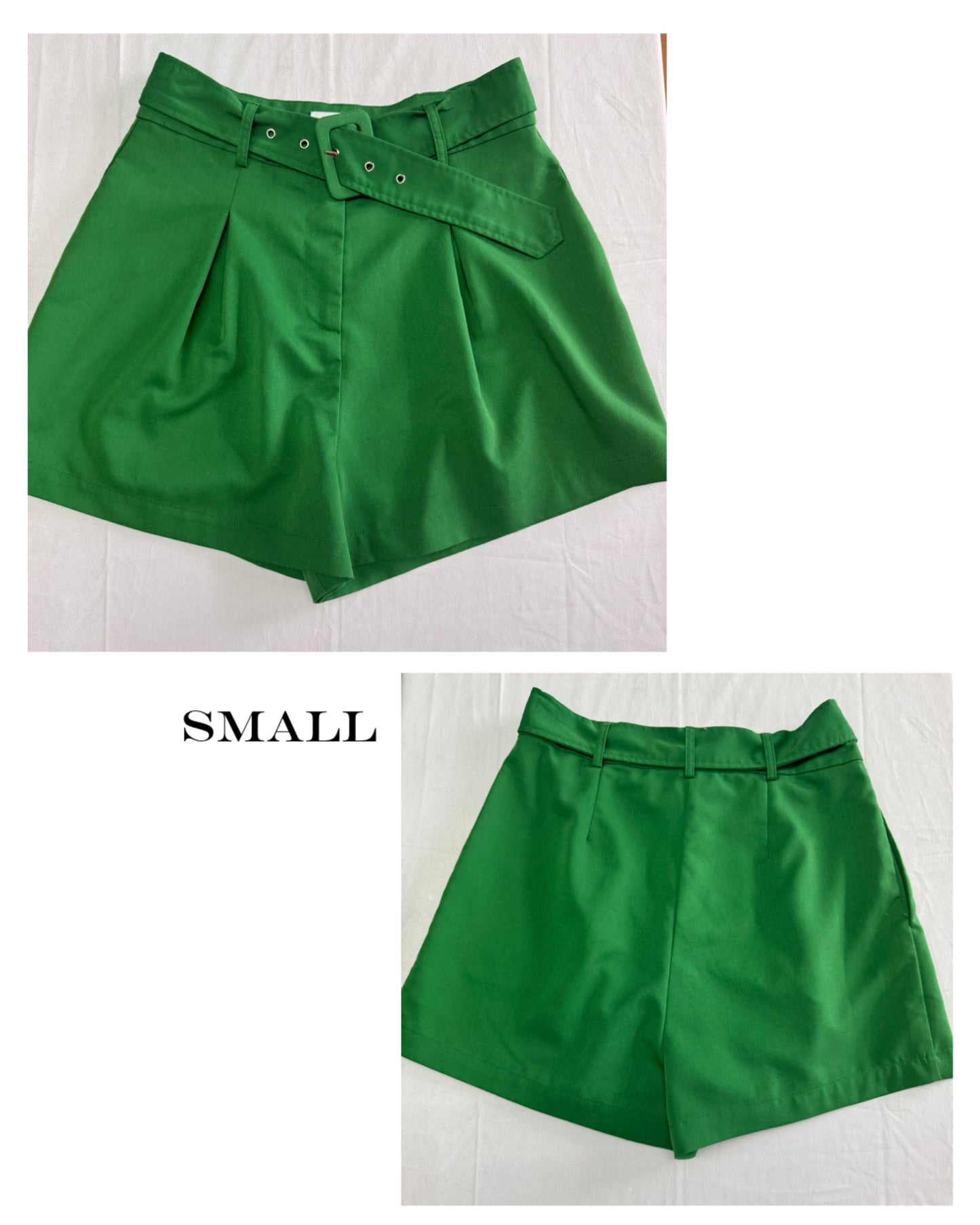 Green shorts