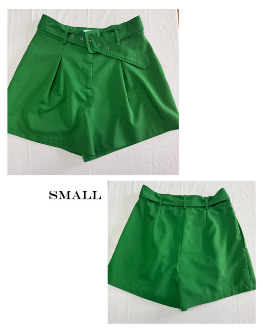Green shorts