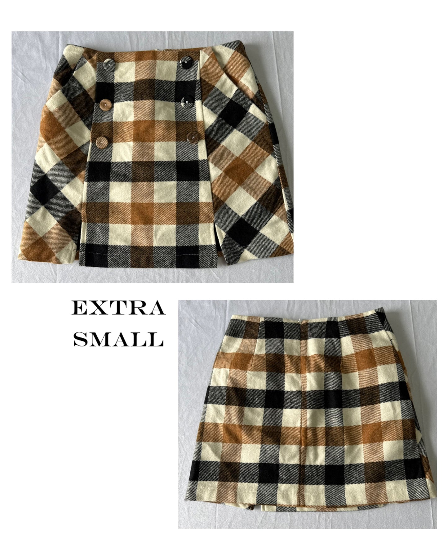 Forever21 plaid skirt