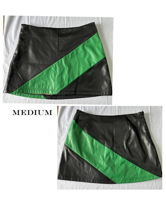 Leather skirt