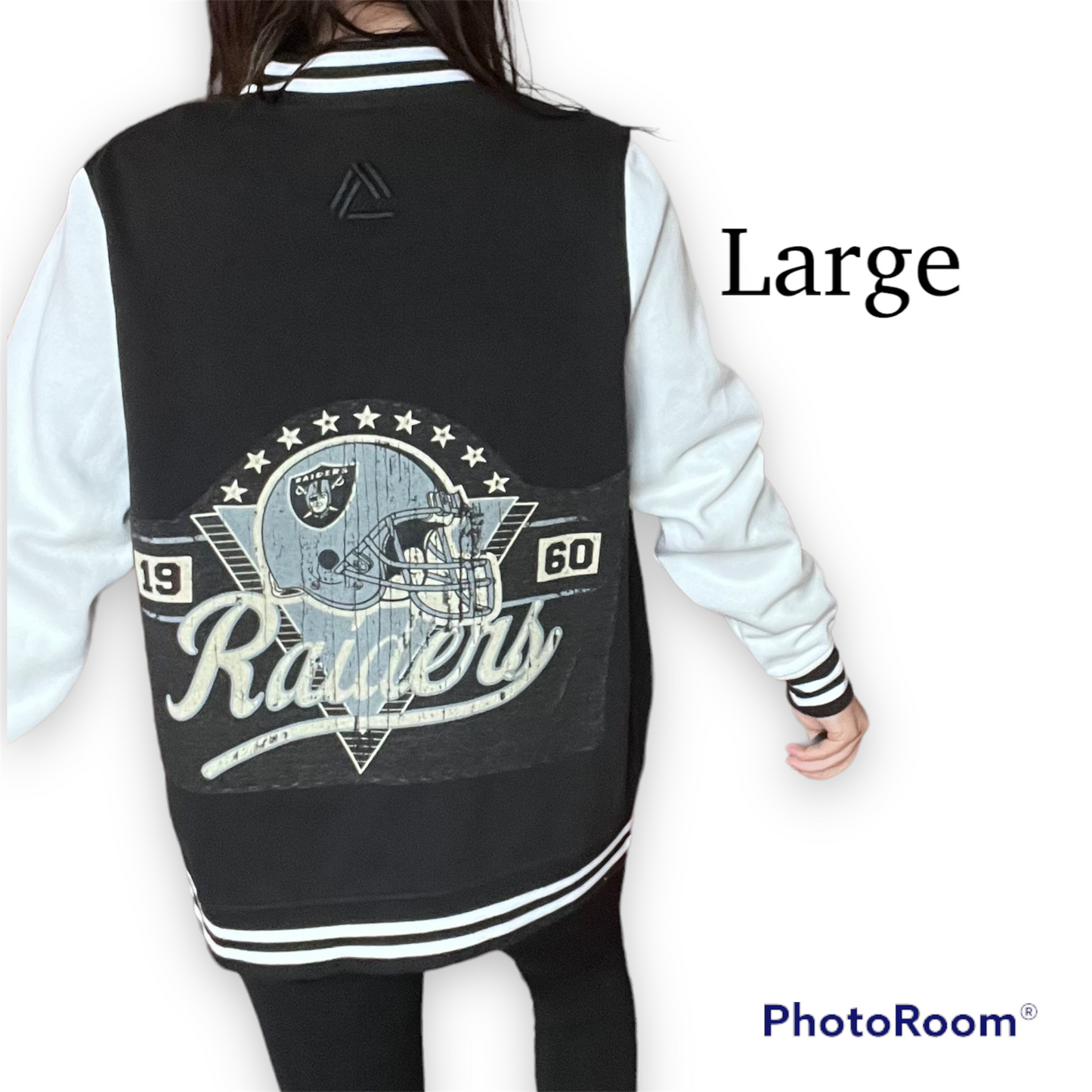 Las Vegas Raiders varsity jacket