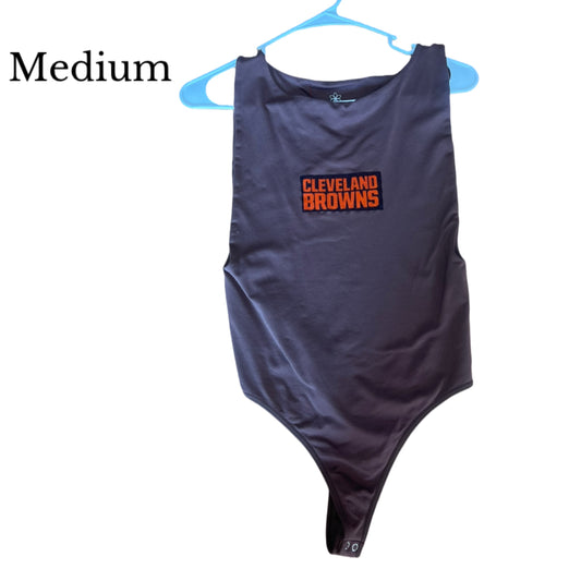 Browns body suit (read description)