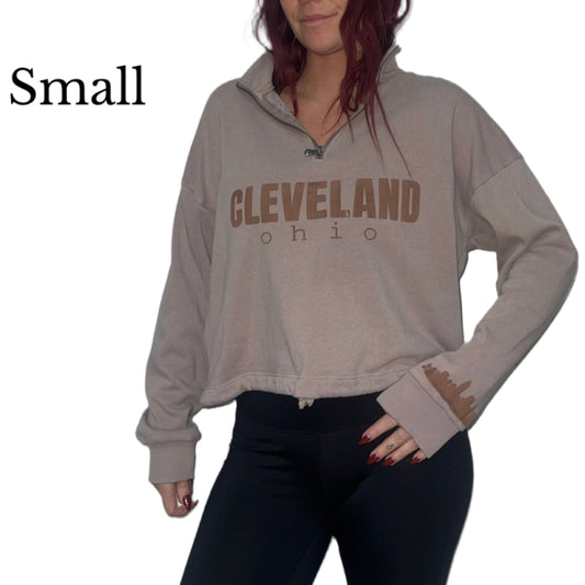 Cleveland skyline sweater