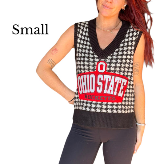 Ohio State sweater vest