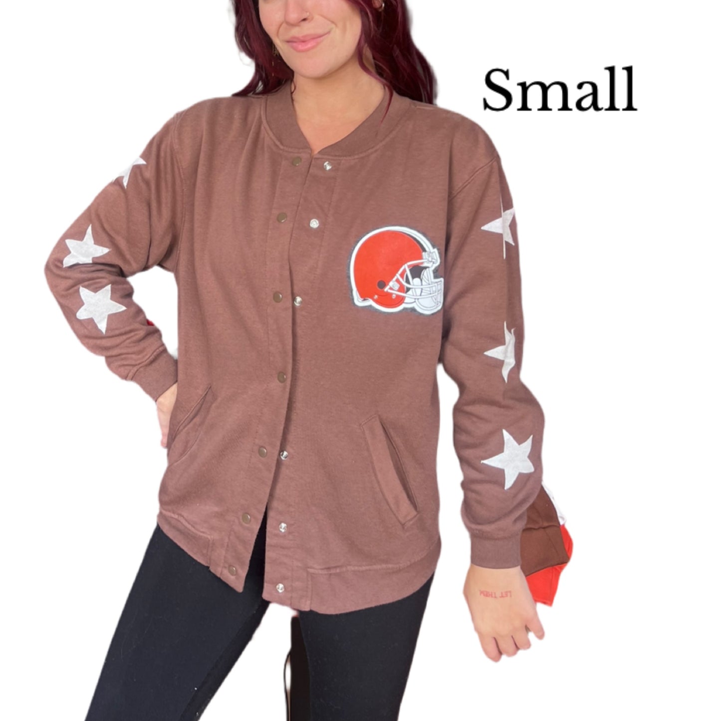 Cleveland Browns varsity sweater