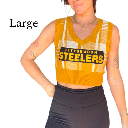 Steelers sweater vest