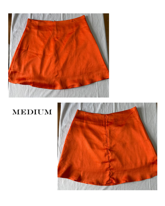 Orange skirt
