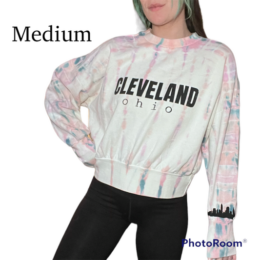 Cleveland skyline sweater