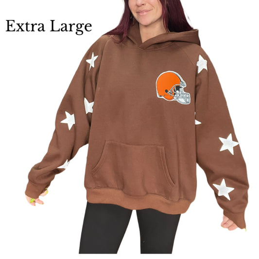 Browns star hoodie