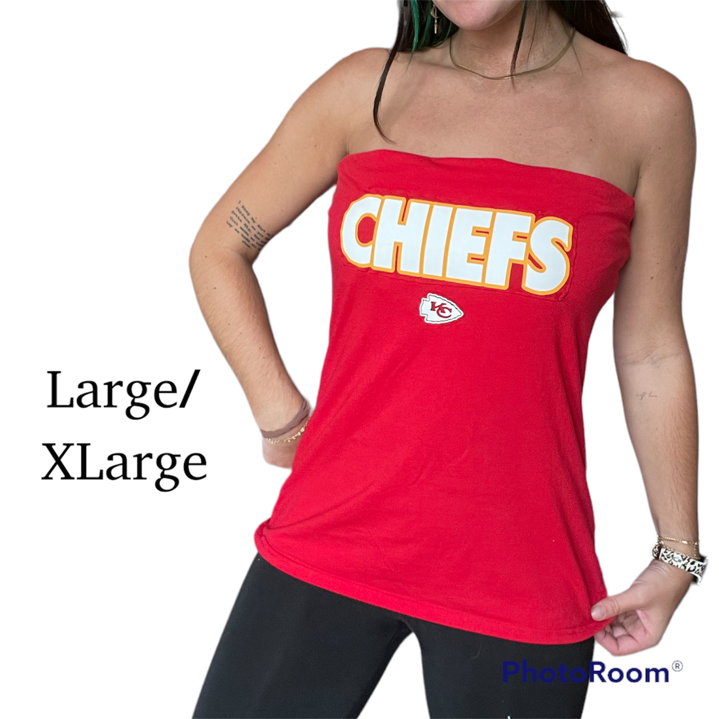 Kansas City Chiefs tube top