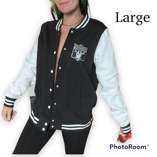 Las Vegas Raiders varsity jacket