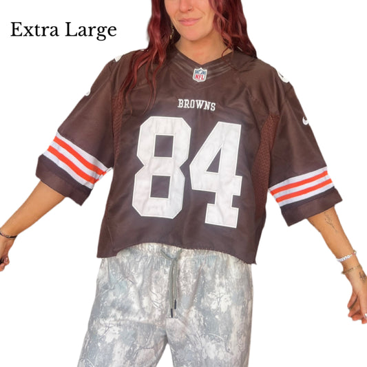 Cropped Browns jersey