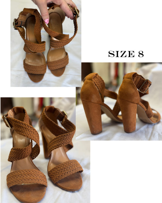 Strappy heels