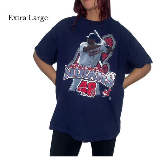 Indians Hafner tee