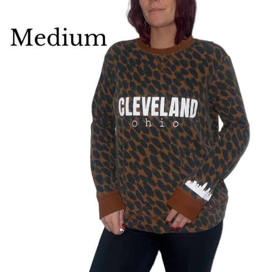 Cleveland skyline sweater