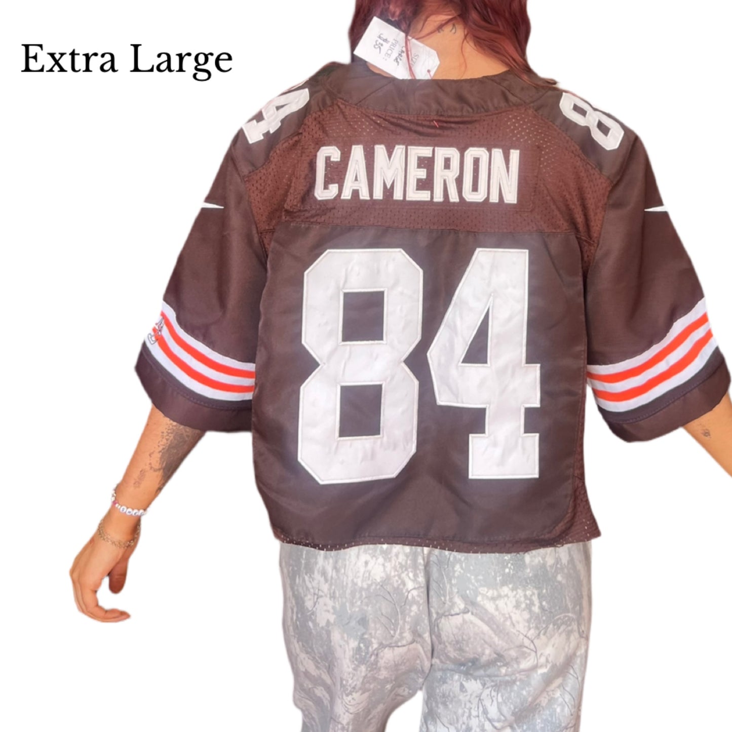 Cropped Browns jersey