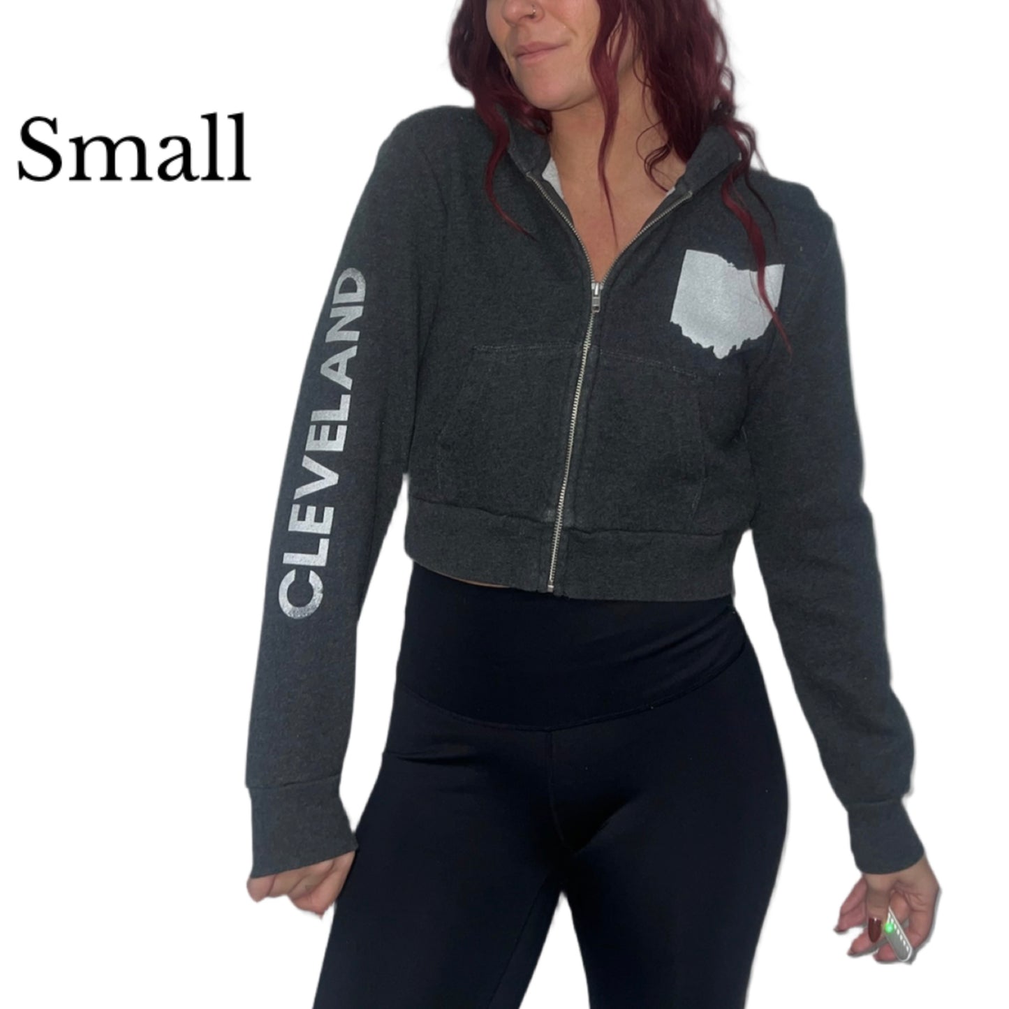 Heart of Ohio zip up