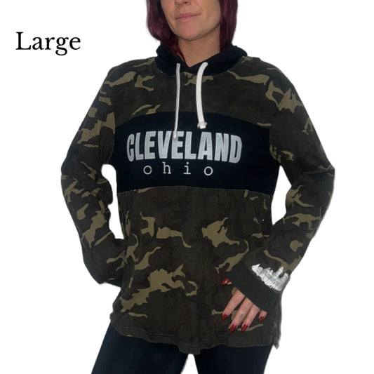 Cleveland skyline sweater