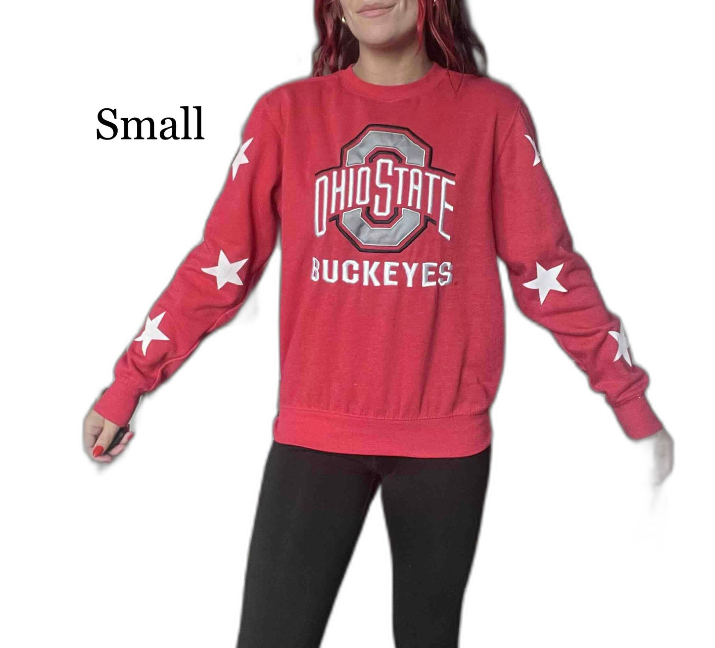 OSU star sleeve sweater