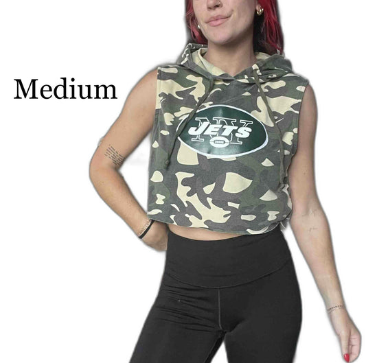New York Jets hooded tank