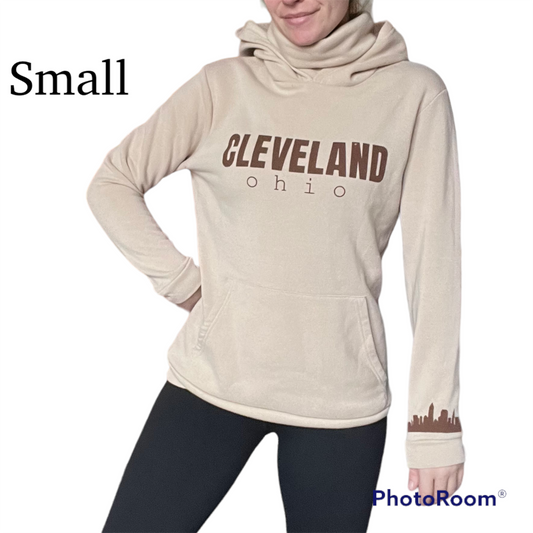 Cleveland skyline hoodie