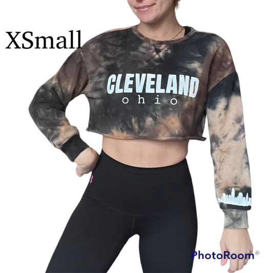 Cleveland skyline sweater