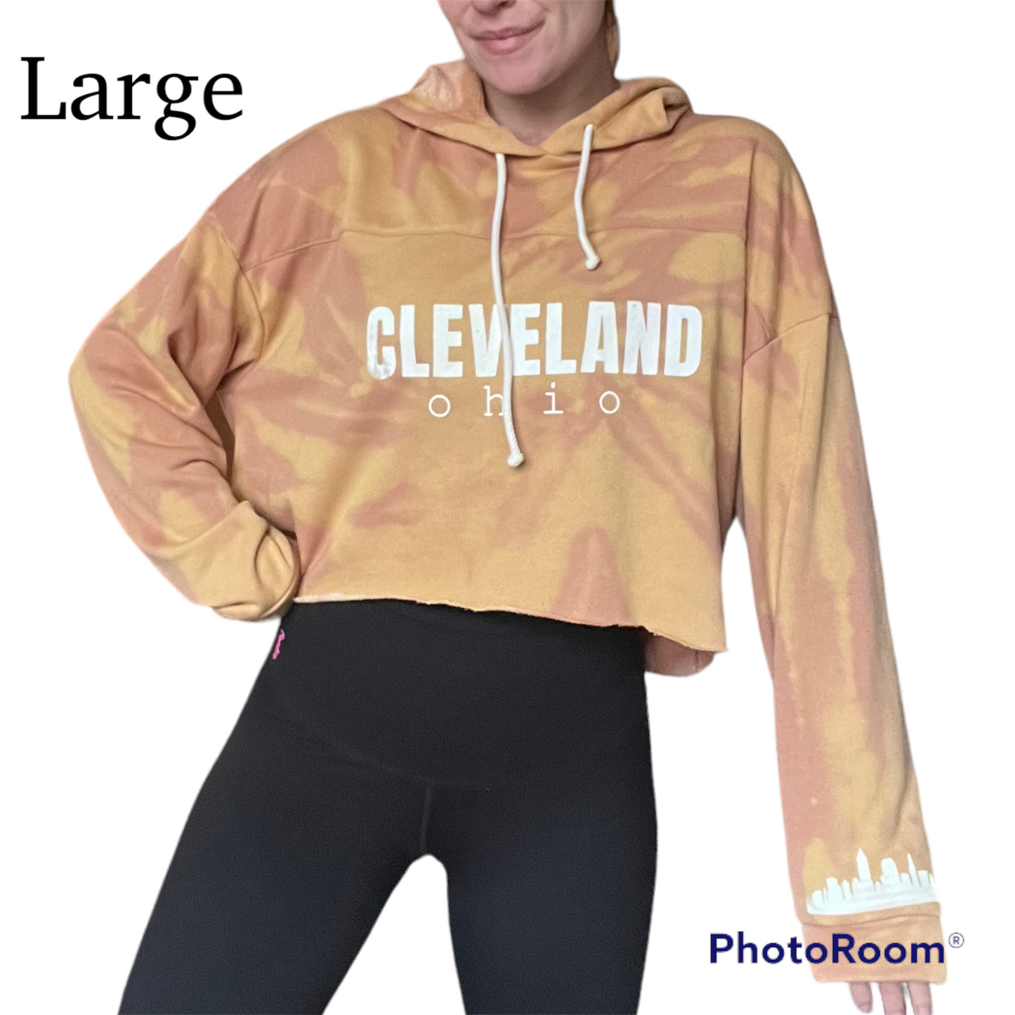 Cleveland skyline hoodie