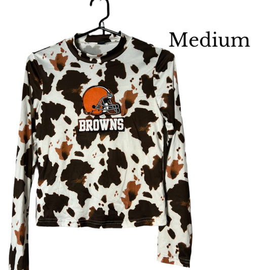 Cleveland Browns cow top