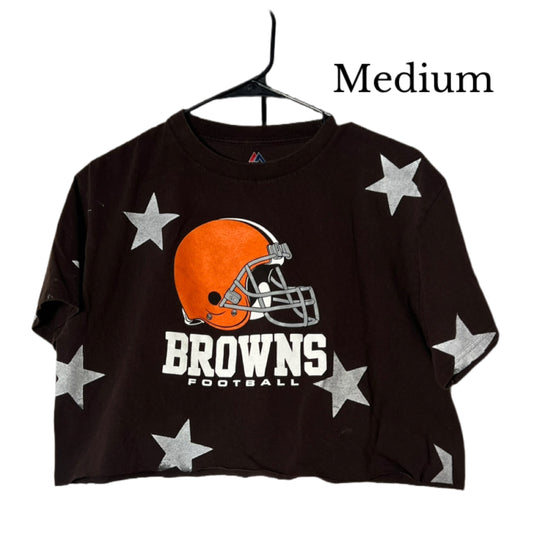 Cleveland Browns star crop tee